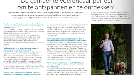 FF Niks Krant: een interview met Burgemeester Houben